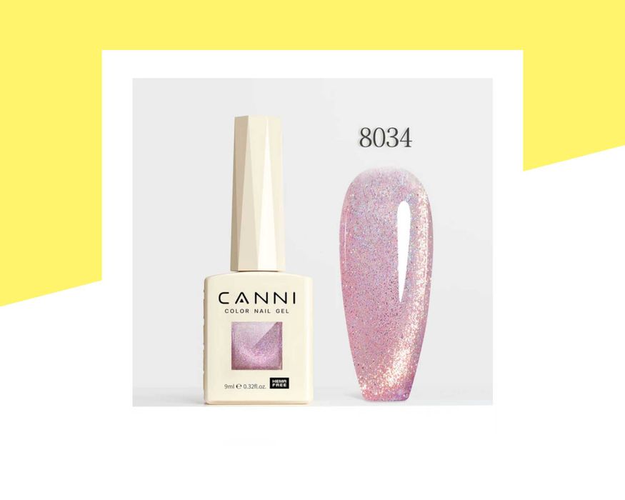 Професионален хипоалергенен гел лак котешко око CANNI – 9 мл.