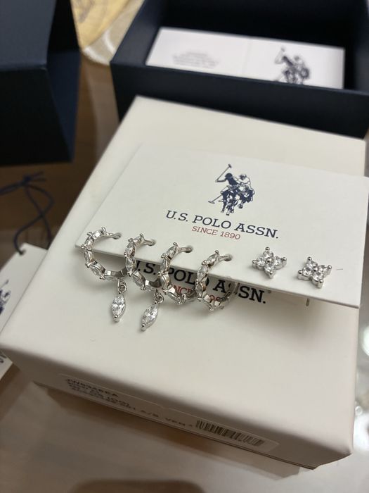 Дамски обеци 3 чифт U.S Polo ASSN