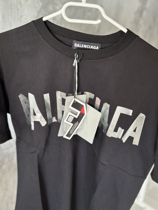 Tricou Balenciaga OFF white palm angels