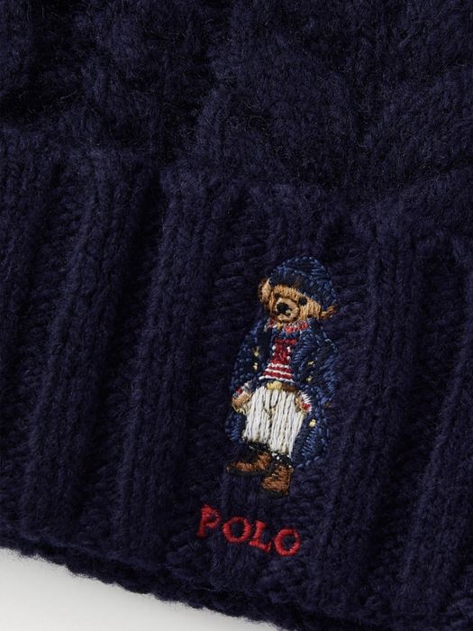 Вълнена шапка Ralph Lauren / Лятна сламена каубойска шапка