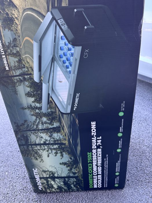 Dometic cfx75 dual side frigider congelator overlanding camping