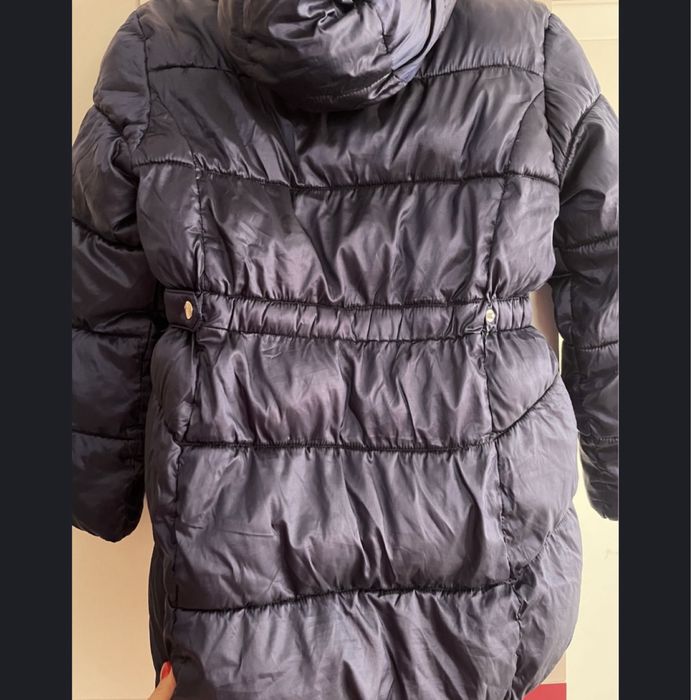 Зимно яке Mayoral Zara H&M Guess Nike детско яке синьо момиче