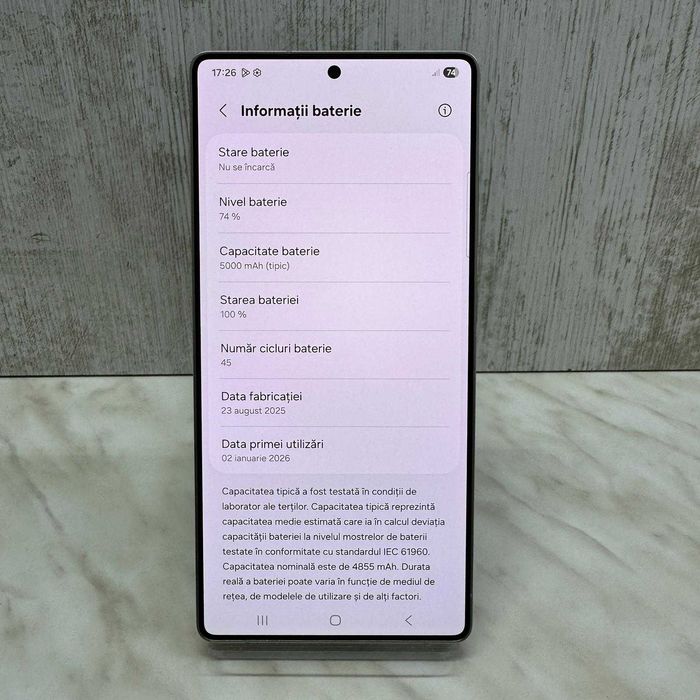 Samsung S25 Ultra 512GB 45Cicluri Black Factura Zeus Amanet Vitan