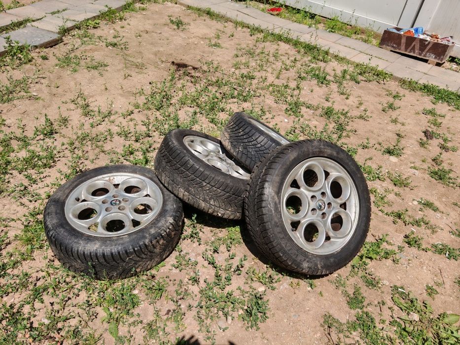 Jante Alfa Romeo 5x98 Cauciucuri iarna 205/55/R16