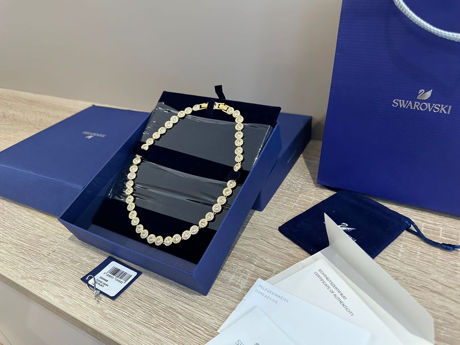 Colier Swarovski angelic auriu