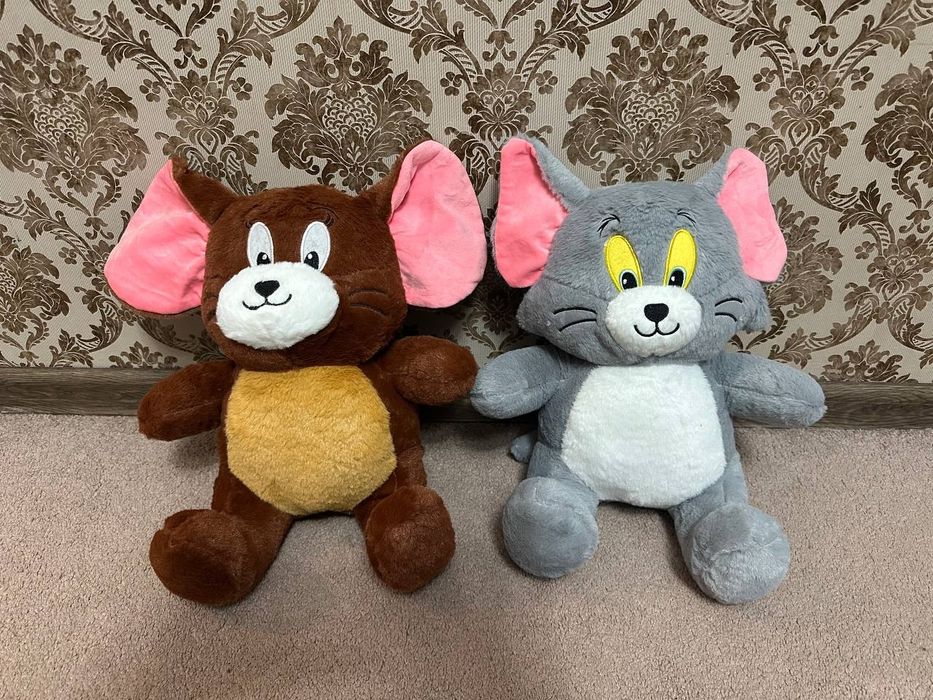 Мягкие игрушки в наличии. Капибара, Том и Джери. Новые. Доставка 24/7