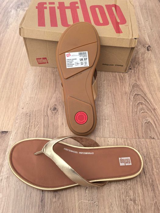 FitFlop Дамски кожени чехли