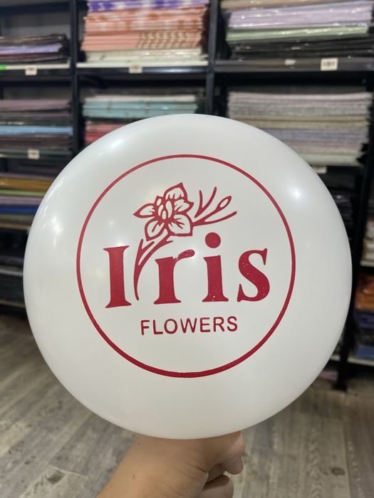 Печат на шарах Шарга логотип уриб берамиз