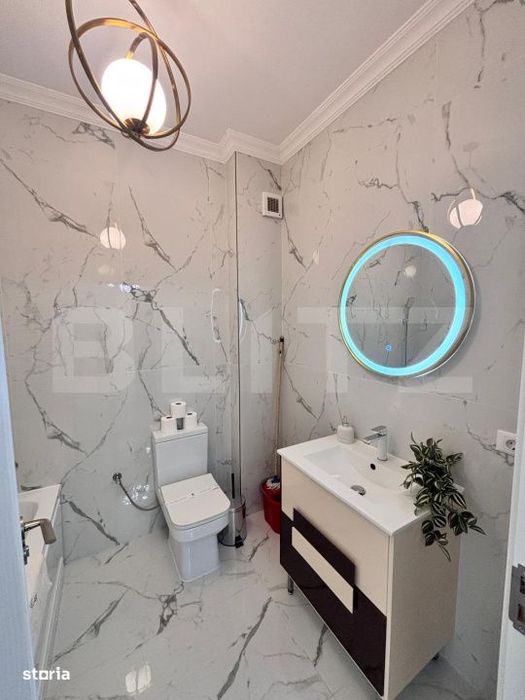 Apartament modern cu 3 camere, 62 mp, etaj intermediar, zona Nordic