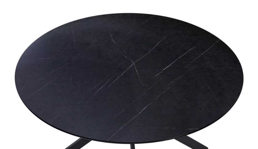 Masa Rotunda Neagra Noua - diametru 120 - Moemax