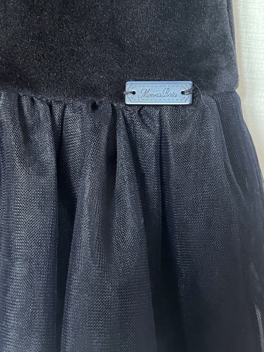 Рокля тюл и кадифе Monna Rosa