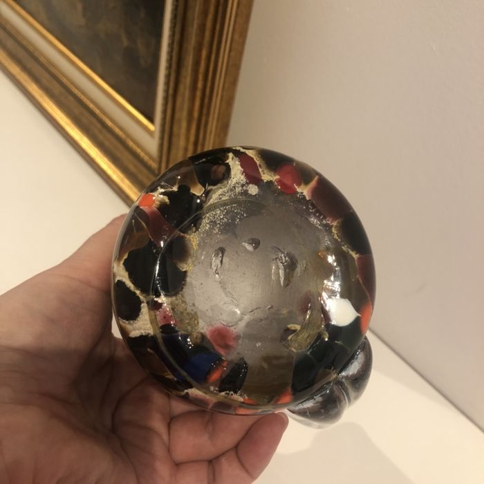 Canceu sticla suflata la teava