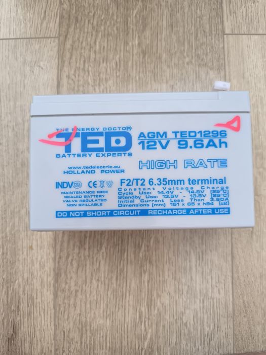Baterie/acumulator TED 1296