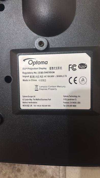 Optoma проектор новый
