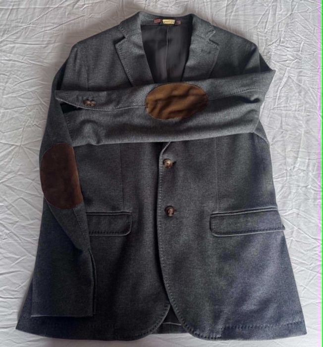 Мъжко сако Massimo Dutti 50 / 100% памук / отлично състояние