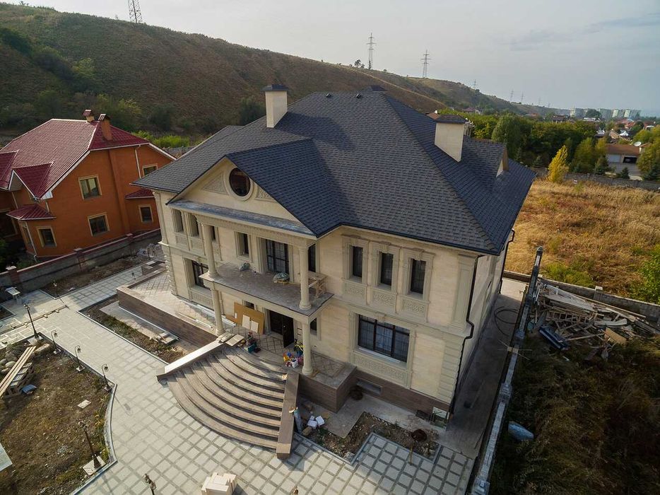 Yumshoq tom, tegola andulin texnonikol, mansarda krisha