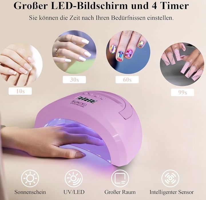 Lampă de unghii UV Cheerhom