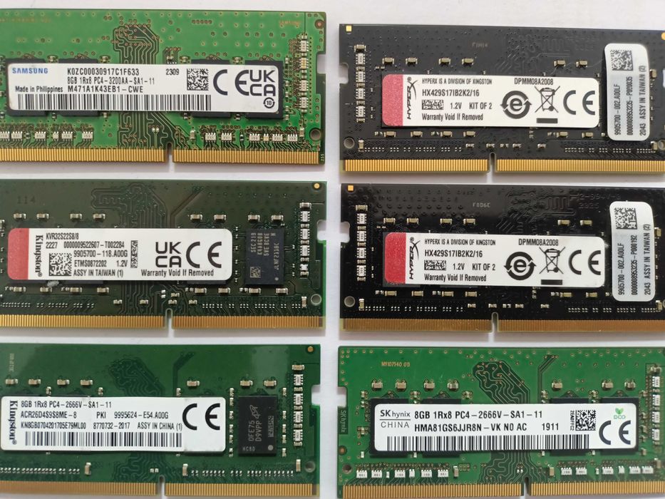 Продам ОЗУ для ноутбуков