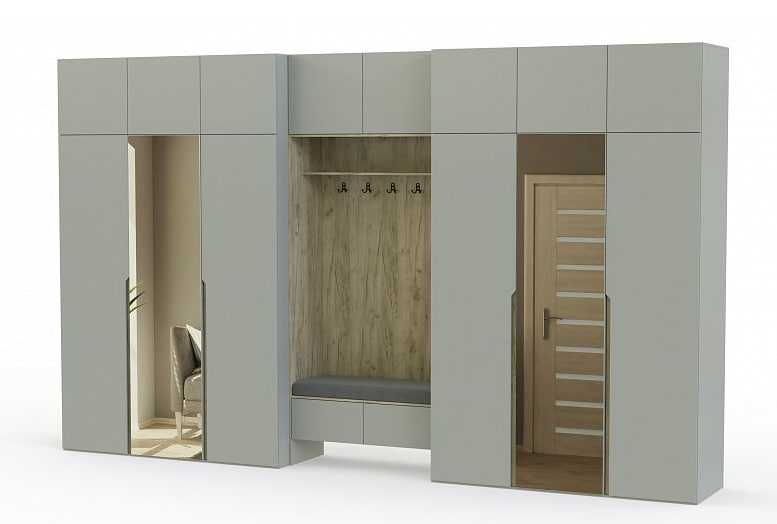 Шкаф в прихожей на заказ и готовые дизайны! Прихожая, Мебель на заказ!