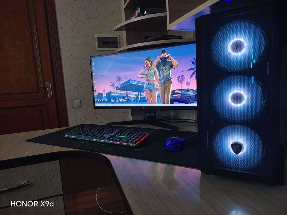 Мощный игровой ПК | Ryzen 7 7800x3d | rtx 5060 8gb