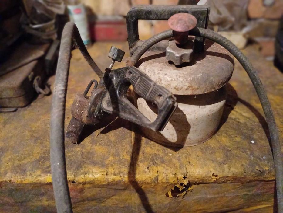 Бензинова горелка с маркуч