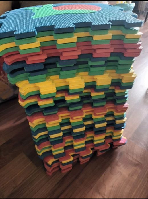 Covor cifre si litere copii