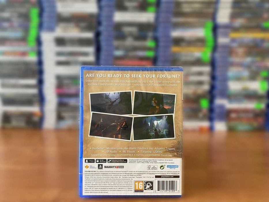 Новый Анчартед:Наследие воровКоллекция PS5/Uncharted:Legacy of Thieves
