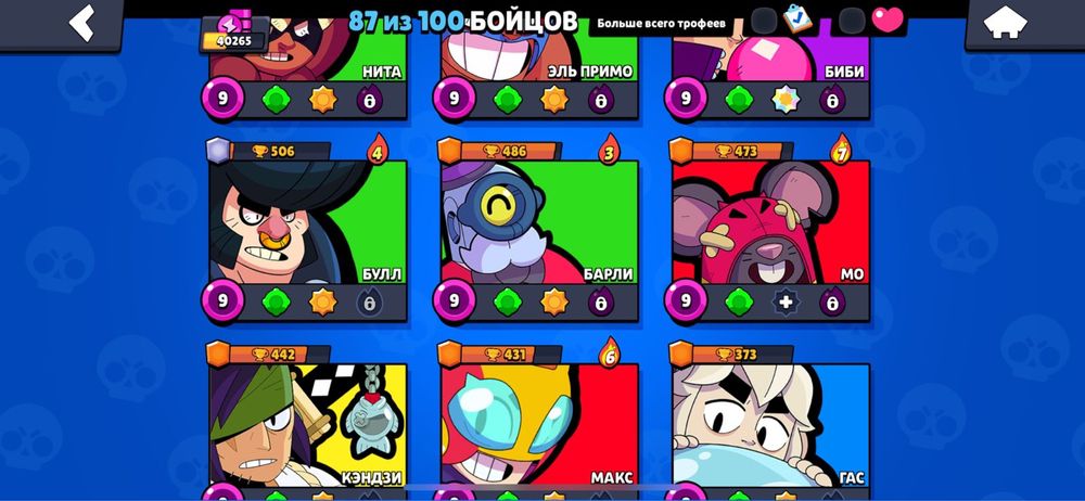 Бравл старс аккаунт