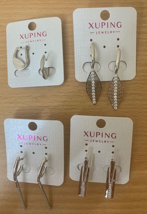 Серьги хупинг красивые