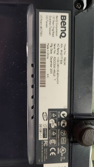 DLP проектор Benq PB6240