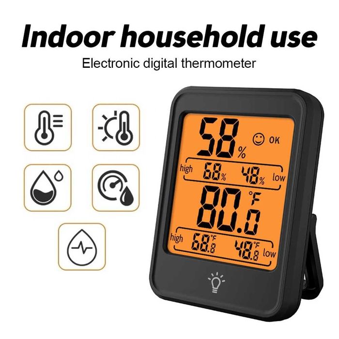 Електронен термометър с хигрометър  ThermoPro MC41
