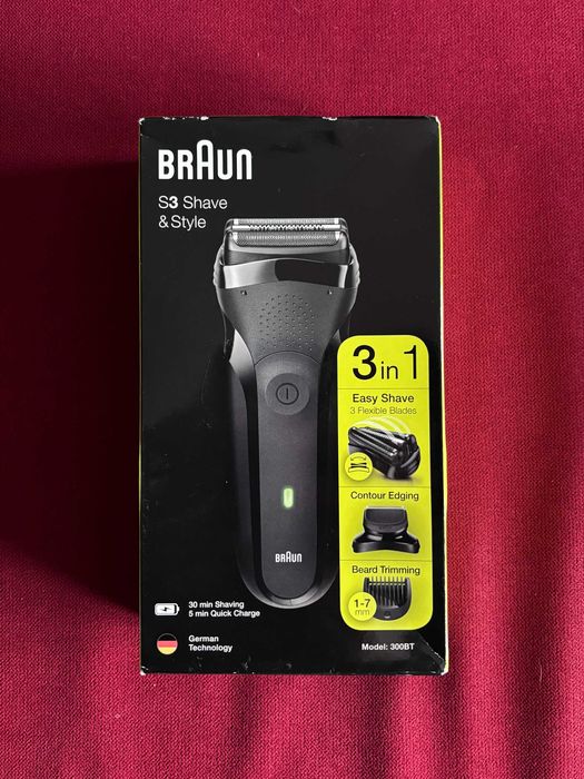 Aparat ras Braun Series 3 Negru  Series XT3
