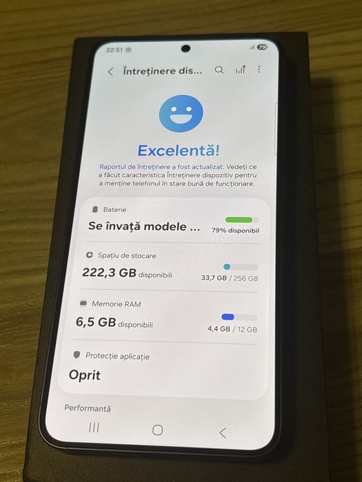 Samsung S25 , Ca NOU , 256 GB , 12 RAM , 100% Bateria , Garantie
