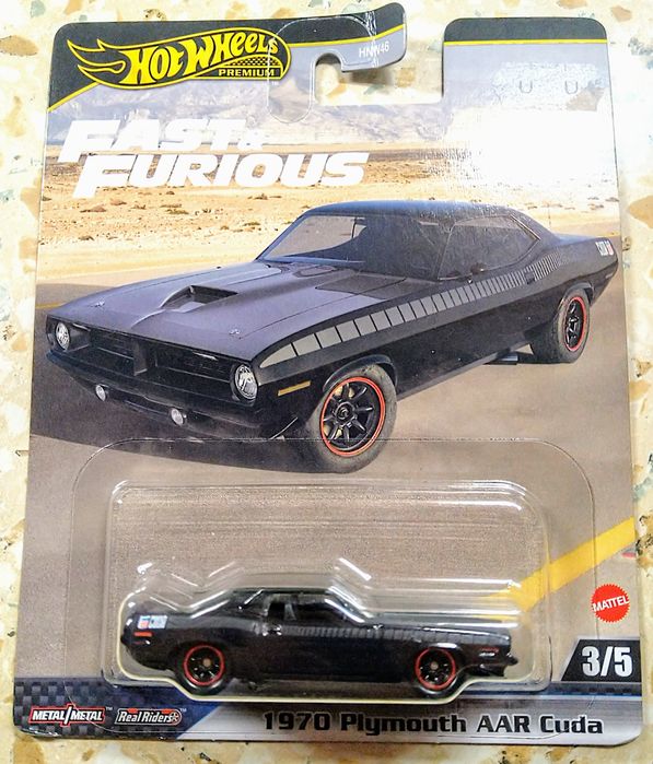 Колички Hot Wheels F&F Premium