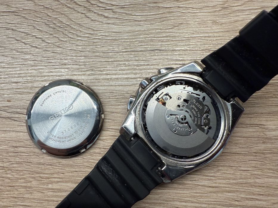 Ceas Seiko Arctura Kinetic Chronograph 7L22 stare foarte buna automat