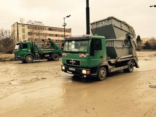 Контейнери за строителни отпадъци - извозване на строителни отпадъци