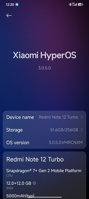 Xiaomi redmi 12turbo
