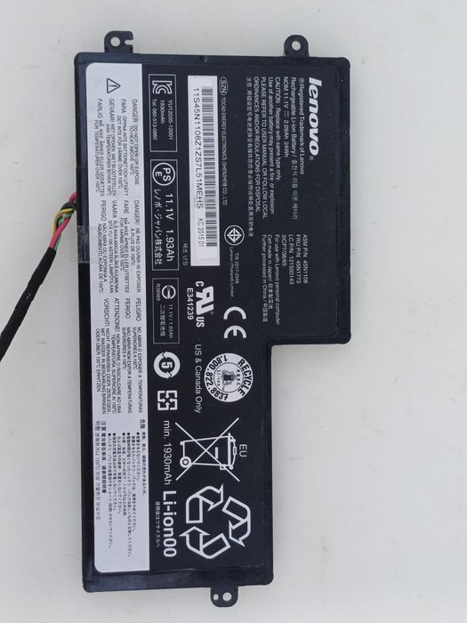 Baterie 45N1108 Lenovo  ThinkPad T440S T440 T450 T450s T460 X240 X240S X250 X250S X260 X270
Este in stare buna

#5