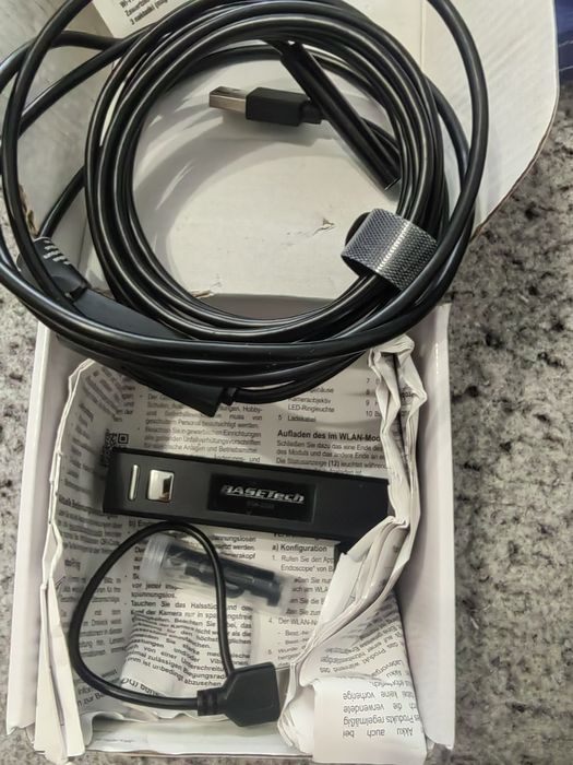 Cameră Endoscop Wi-Fi BASETECH BSK-2035 (3.5m / Ø 8mm) – NOUĂ în cutie