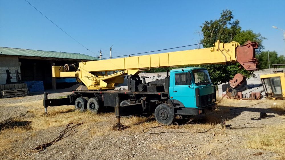 Кран МЗКТ 50 тонн