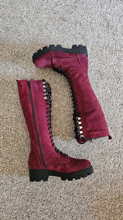 Bocanci înalți punk rock goth 35