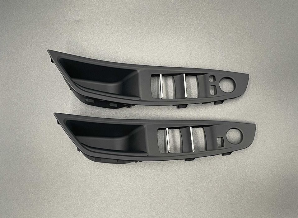 Set maner fata negru usa interior compatibil BMW Seria 5 F10 F11