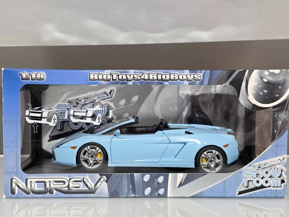 Macheta Auto 1/18 Norev Lamborghini Gallardo Spyder