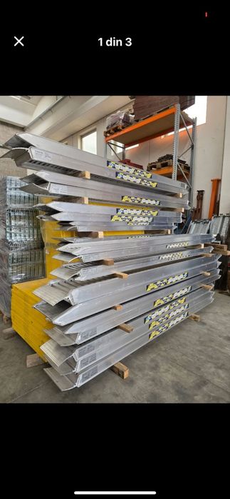 Rampe aluminiu 3.5 m 5200 kg