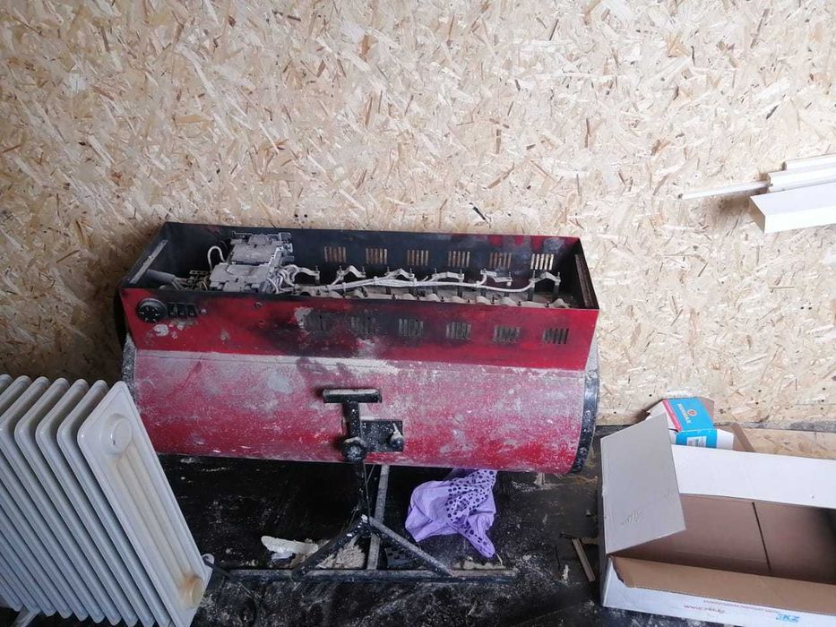 срочно продам   пушку, тепловентилятор.