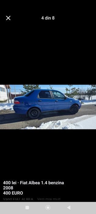 Fiat albeea 2009 vând pret fix nu se mai negociază