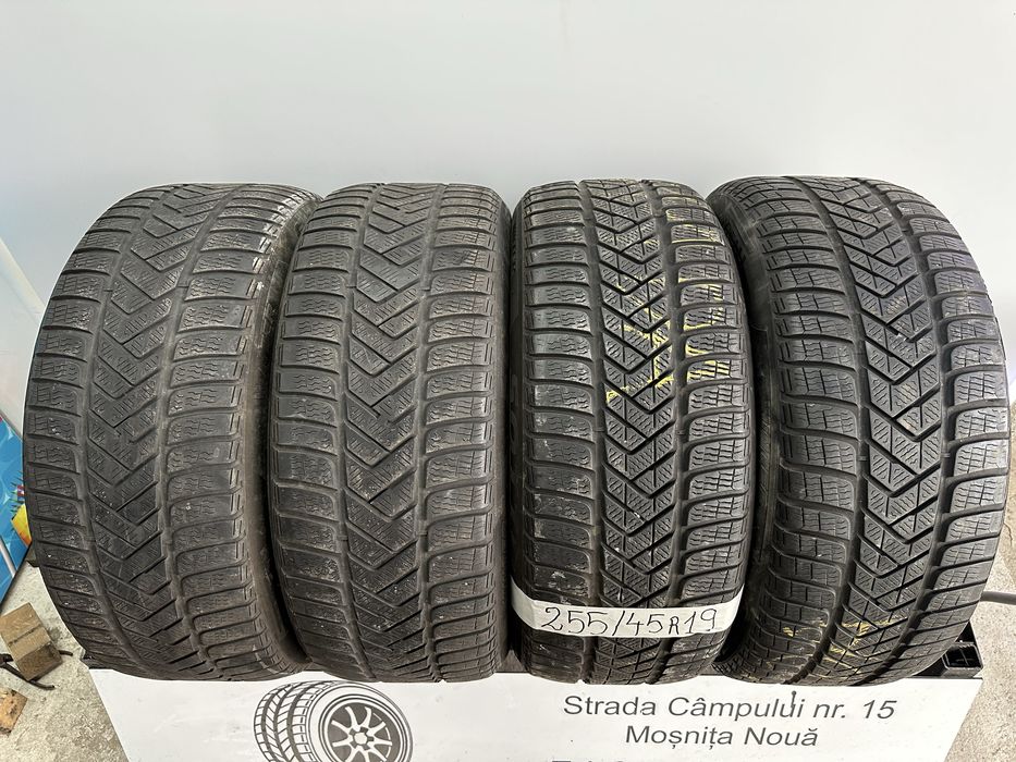 Set anvelope 255/45 R19 Pirelli iarnă (M+S)