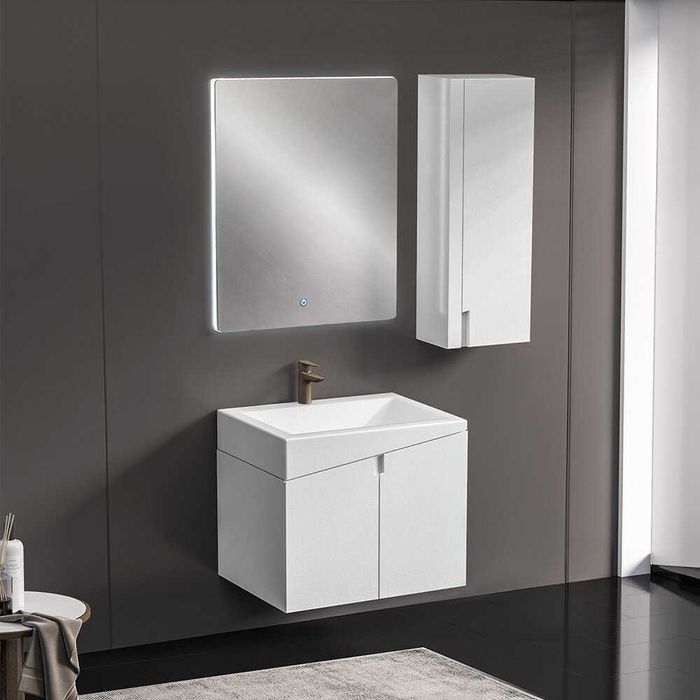 ПВЦ комплект за баня ARIA WHITE 60 см