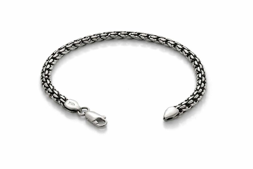 Браслет мужской серебро Бисмарк