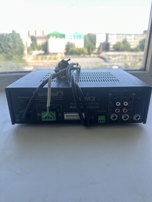 Профессиональное аудиооборудование AUDAC (COM3 и ATU44MK2)